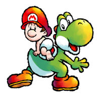 Yoshi with Baby Mario